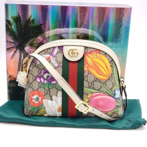 Gucci Handbags - Gucci GG Ophidia Flora Shoulder Bag Brand New
